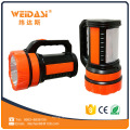 outdoor working professional battery led search light with side lamp